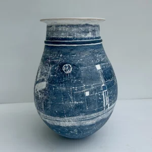 cobalt landscape vessel